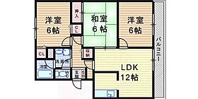 アビターレ稲野  ｜ 兵庫県伊丹市稲野町７丁目（賃貸マンション3LDK・2階・66.00㎡） その2