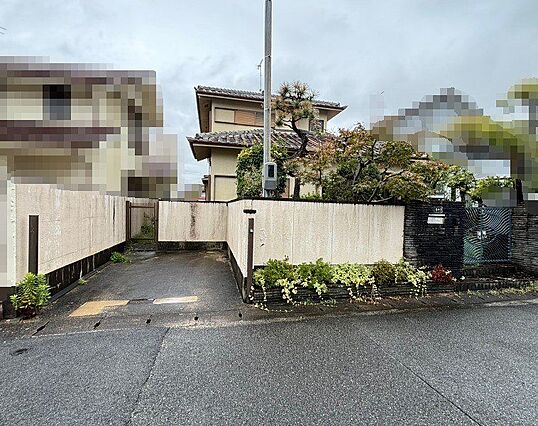 前面道路です。...