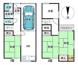 近鉄大阪線 河内山本駅 徒歩28分