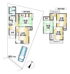 京阪本線 枚方市駅 バス18分 甲斐田下車 徒歩4分