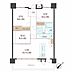 間取り：3LDK、価格2520万円、専有面積66.89m2、バルコニー面積12.84m2