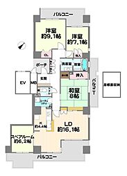 間取図画像 4LDK