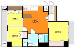 間取図画像 3LDK