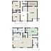 間取り：5350万円、4LDK、土地面積160.09m2、建物面積131.14m2 
