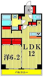 東京メトロ半蔵門線 押上駅 徒歩14分の賃貸マンション 8階1SLDKの間取り