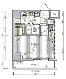 間取図画像 ワンルーム