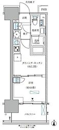 江東区大島4丁目マンション 1DKの間取図画像