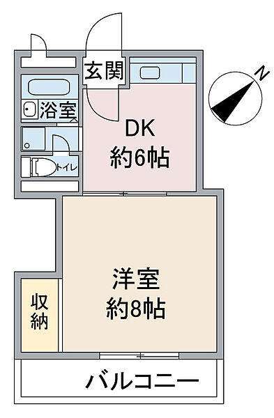 ロイヤルパレス 302｜愛知県名古屋市名東区一社2丁目(賃貸マンション1DK・3階・28.50㎡)の写真 その2