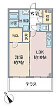 ＩＶＹ八事東 101 ｜ 愛知県名古屋市天白区大坪2丁目1804（賃貸マンション1LDK・1階・45.05㎡） その2