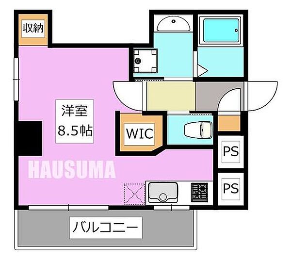 西ヶ原マンション 501｜東京都北区西ケ原３丁目(賃貸マンション1R・5階・28.00㎡)の写真 その2