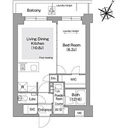 東京メトロ有楽町線 護国寺駅 徒歩4分の賃貸マンション 3階1LDKの間取り