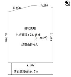 物件画像 大東市寺川五丁目土地