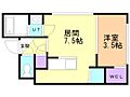 パレス椿2階4.6万円