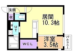 オルセーイスト北広島 4階
