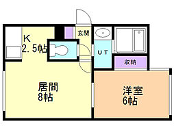 シルキー厚別東I 3階/201