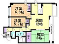 アスティオン上野幌2階7.5万円