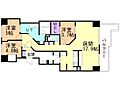 森林公園パークハウス西参番街D棟7階10.0万円