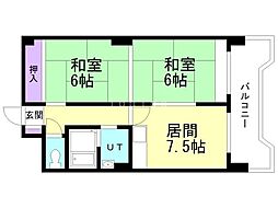 第20松井ビル 6階/602