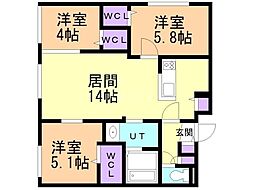 JR千歳線 北広島駅 徒歩5分