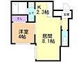 PermanentArkBless北広島1階5.8万円