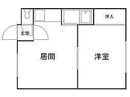 ハイツ渡辺Ｂ 1階