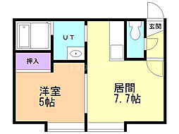 シングルコート水車町 1階