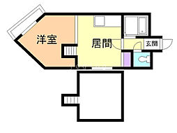 シャトー中の島 4階