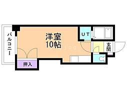 ルート・フランセ・36 ワンルームの間取図画像
