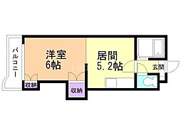 間取図画像 1DK