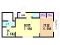 レジデンス学園前2階4.8万円