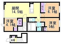 JR室蘭本線 栗山駅 徒歩17分