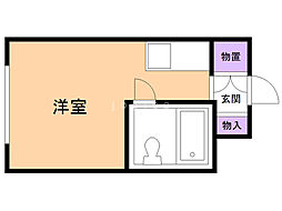 間取図画像 ワンルーム