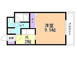 アグラン雄北 1階