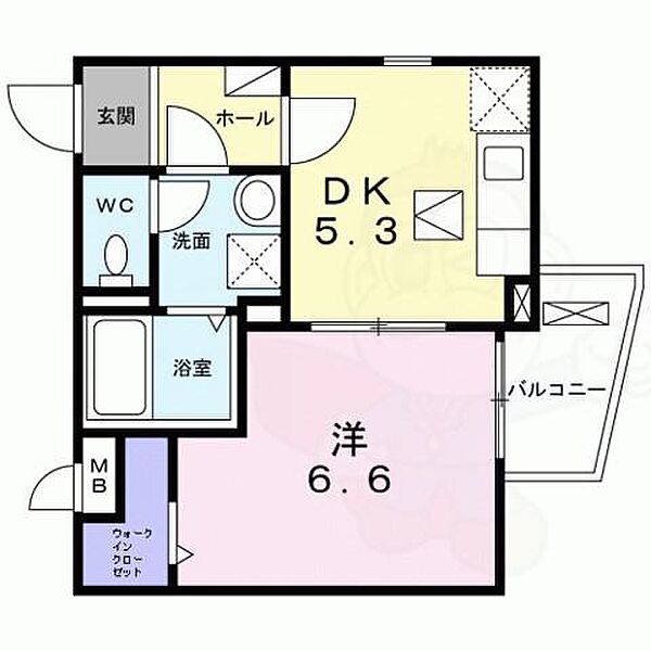 フォーチュンパーク3 ｜兵庫県尼崎市今福２丁目(賃貸アパート1DK・1階・30.85㎡)の写真 その2