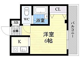 レファインド北立花 403 ｜ 兵庫県尼崎市水堂町１丁目11番17号（賃貸マンション1K・4階・23.00㎡） その2