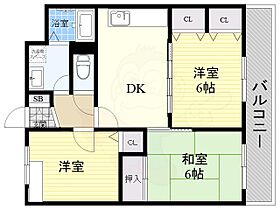 サンライフ立花 101 ｜ 兵庫県尼崎市浜田町２丁目68番2号（賃貸マンション3LDK・1階・58.50㎡） その2