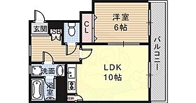 フロントリバー東難波  ｜ 兵庫県尼崎市東難波町５丁目7番20号（賃貸マンション1LDK・4階・43.40㎡） その2