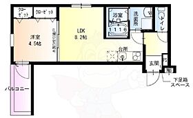 兵庫県尼崎市武庫之荘東１丁目28番10号（賃貸アパート1LDK・1階・32.37㎡） その2