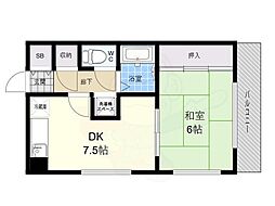 グッドストック東難波 4階/-