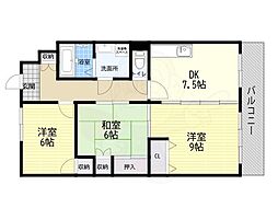 ウエストサイド武庫川 2階
