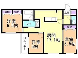 ＮＯＲＴＨ　ＳＥＡ　ＲＯＡＤ 3階/-