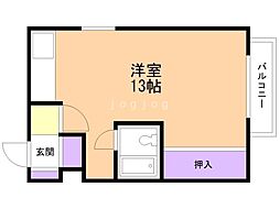 間取図画像 ワンルーム