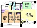 シティハウス宮の森2条10階13.1万円