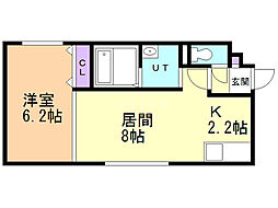 セルバテール南6条 2階