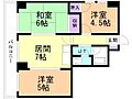 ロイヤル宮の森3階5.8万円