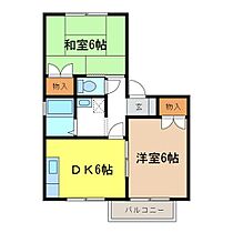 セジュール上條  ｜ 長野県松本市大字和田（賃貸アパート2DK・1階・43.08㎡） その2