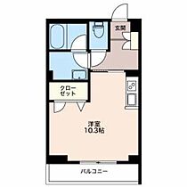 レジデンス桐  ｜ 長野県松本市桐１丁目（賃貸マンション1R・3階・30.30㎡） その2