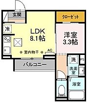 長野県長野市大字栗田1565-2（賃貸アパート1LDK・1階・30.86㎡） その2