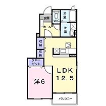 アヴェニール・プラースB  ｜ 長野県千曲市大字屋代1604-1（賃貸アパート1LDK・1階・45.72㎡） その2