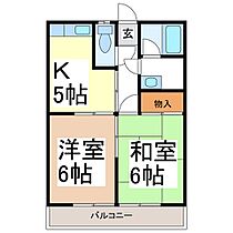 グレース青木  ｜ 長野県長野市青木島町青木島乙240-1（賃貸アパート2K・1階・39.74㎡） その2